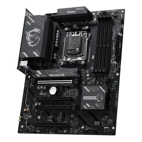 Msı B850 Gaming Pro Wıfı6e AMD Am5 DDR5 Atx Anakart - Görsel 3