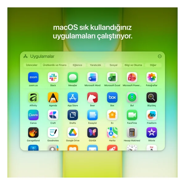 MacBook Neo 8 GB 512 GB SSD 13" Mhfc4tu/A Gümüş - Görsel 6