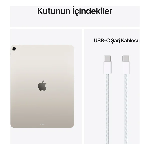 iPad Air M4 Wi-Fi 256 GB 13" Tablet - Görsel 10