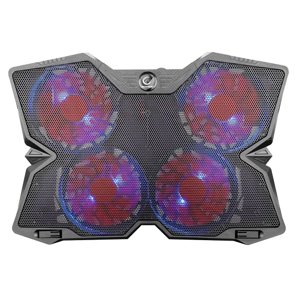 Rampage Ad-Rc3 4 LED Fanlı USB 2.0 Laptop Soğutucu - Görsel 2