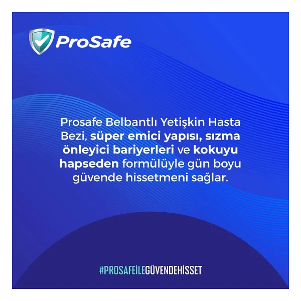 Prosafe Belbantlı Büyük Boy L 30'lu 2 Adet Hasta Bezi - Görsel 4
