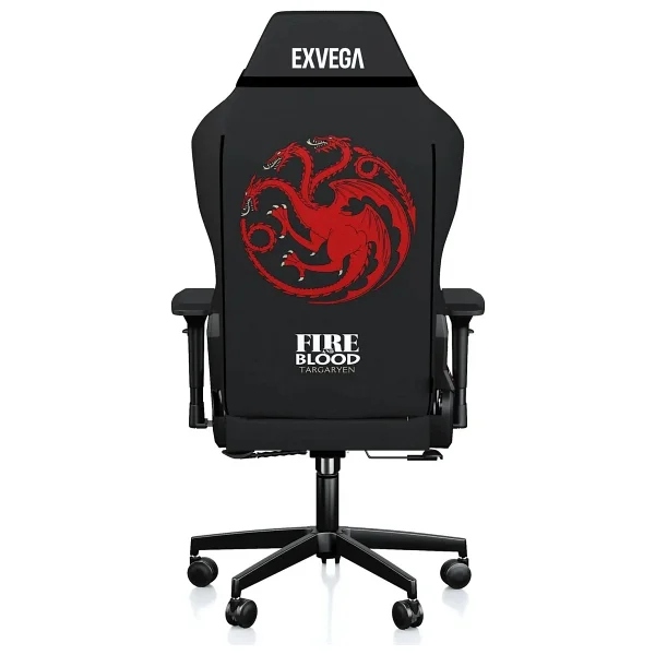 Exvega Andromeda 2025 Game Of Thrones Targaryen Masajlı Oyuncu Koltuğu - Görsel 4