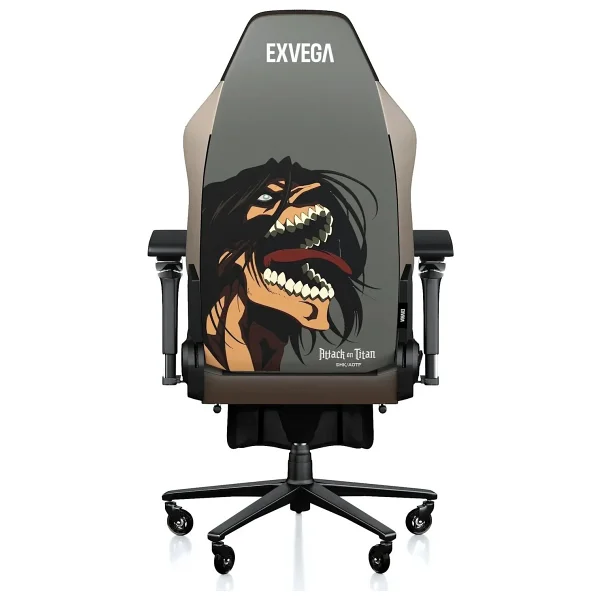 Exvega Pandora Pro Attack On Titan Ayak Uzatmalı Masajlı Oyuncu Koltuğu - Görsel 4