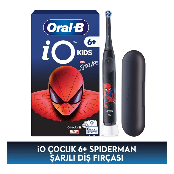 Oral-B İo Marvel Spiderman Şarjlı Çocuk Diş Fırçası - Görsel 2