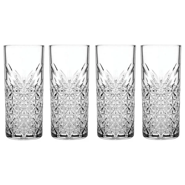 Paşabahçe Timeless 4'lü Rakı Bardağı Cam Desensiz 180cc 4 Parçalı Şeffaf Set - Görsel 2