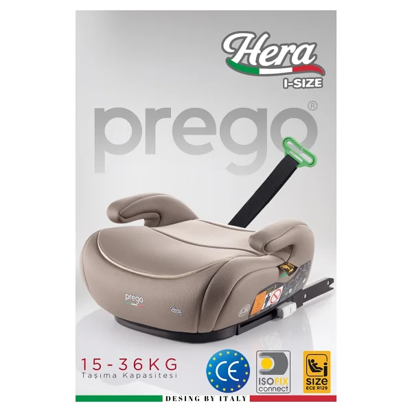 Prego Hera Isofixli 15-36 Kg Oto Koltuğu Yükseltici - Görsel 9