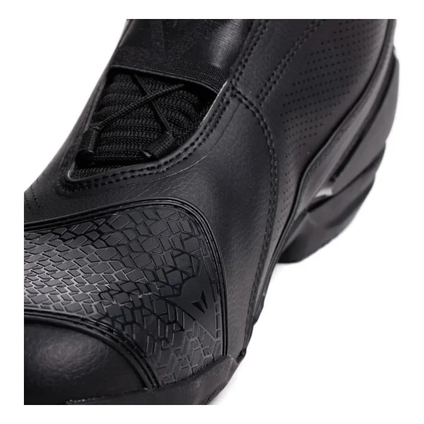 Dainese Superya 4 Mevsim Erkek Deri Siyah-Kırmızı Motosiklet Ayakkabısı - Görsel 4
