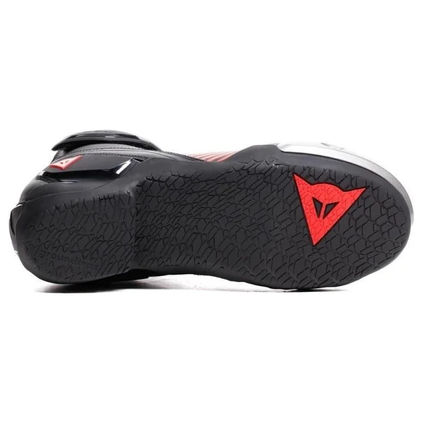 Dainese Superya 4 Mevsim Erkek Deri Siyah-Kırmızı Motosiklet Ayakkabısı - Görsel 7