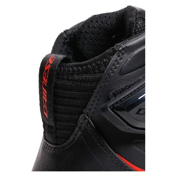 Dainese Superya 4 Mevsim Erkek Deri Siyah-Kırmızı Motosiklet Ayakkabısı - Görsel 9