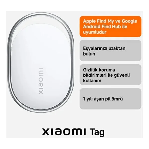 Xiaomi Tag Akıllı Takip Cihazı - Görsel 2