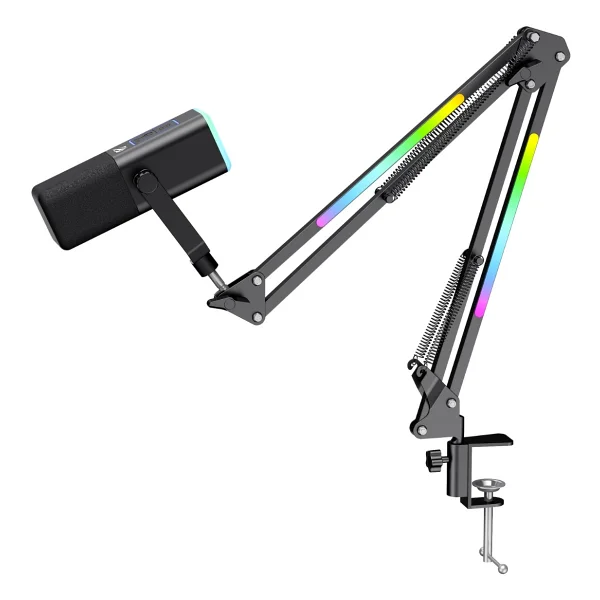 Havit Gamenote Gk71 Pro Siyah RGB Yayıncı Mikrofonu - Görsel 2