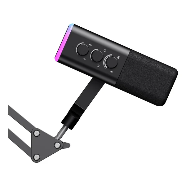 Havit Gamenote Gk71 Pro Siyah RGB Yayıncı Mikrofonu - Görsel 6