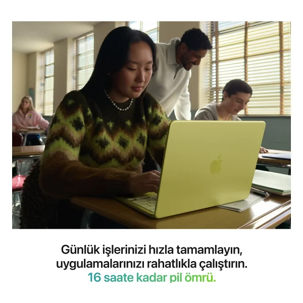 MacBook Neo 8 GB 512 GB SSD 13" Mhfc4tu/A Gümüş - Görsel 4