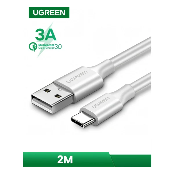Ugreen 60123 2 M USB To Type-C Hızlı Şarj Kablosu - Görsel 9