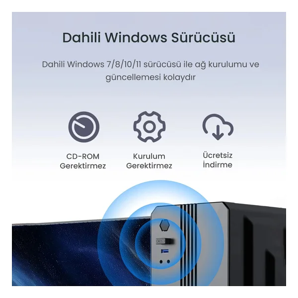 Veggieg K150m 150 Mbps Kablosuz Ağ Adaptörü - Görsel 7