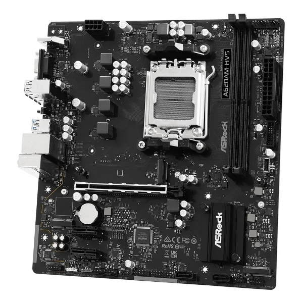 Asrock A620AM-HVS AMD AM5 DDR5 Micro ATX Anakart - Görsel 4