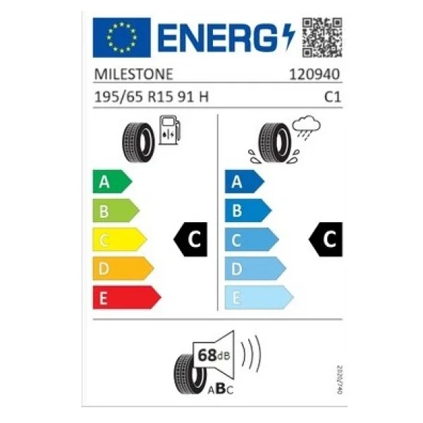 Milestone Carmile 195/65 R15 91h Yaz Lastiği - 2025 - Görsel 4