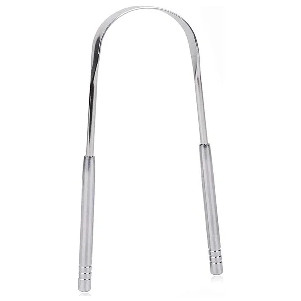 Soillium Ağız Kokusu Önleyici Universal Metal Dil Temizleyici Yoga Ayurveda Dil Temizleme Çubuğu 1 Adet - Görsel 2