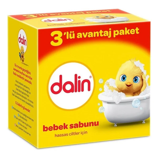 Dalin Klasik Bebek Sabunu 3x100 Gr - Görsel 5