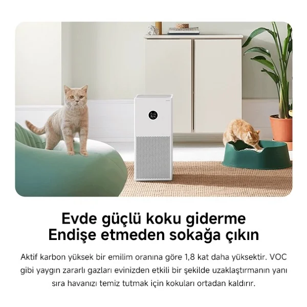 Xiaomi Mi Air Purifier 4 Lite Akıllı Hava Temizleyici - Görsel 5