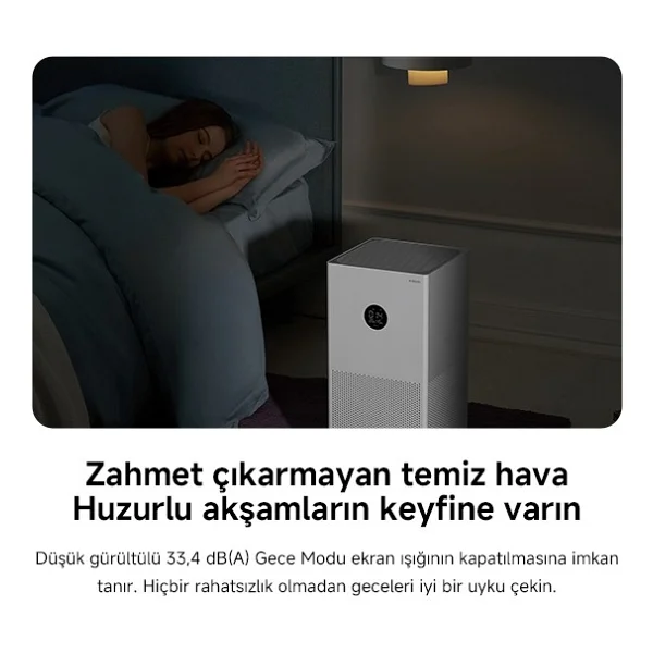Xiaomi Mi Air Purifier 4 Lite Akıllı Hava Temizleyici - Görsel 9