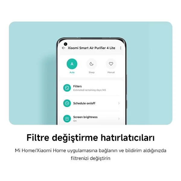 Xiaomi Mi Air Purifier 4 Lite Akıllı Hava Temizleyici - Görsel 10