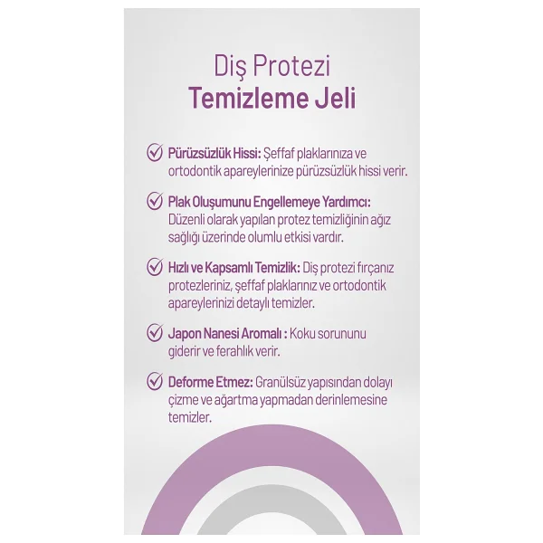 Aktident Diş Protezi Temizleme Jeli X3 - Görsel 3