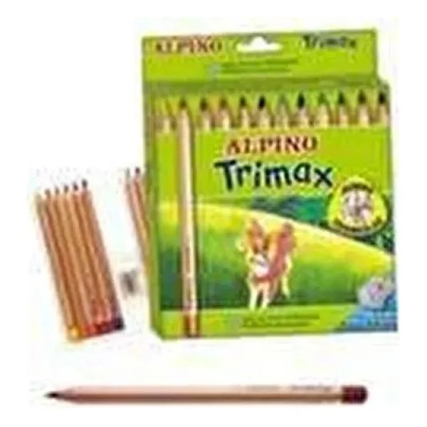 Alpino Trimax 12'li Jumbo Kuru Boya Seti - Görsel 7