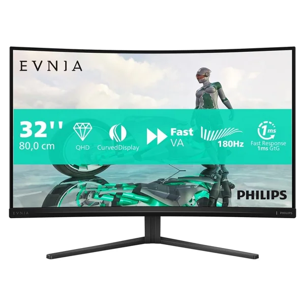 Philips Evnia 32m2c3500l/00 31.5" 0.5 Ms 2k Curved 180 Hz Oyuncu Monitörü - Görsel 7