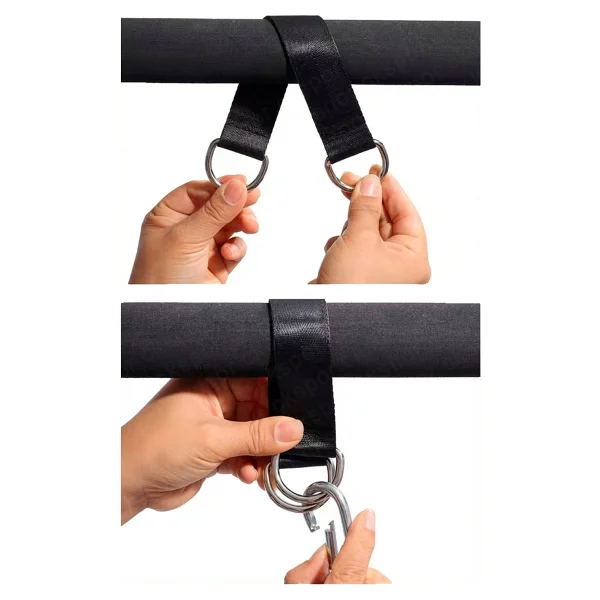 Slipt Ev Tipi Tek Makara Fitness Seti Lat Pulldown Sırt Çekiş Triceps Biceps Egzersiz Çalışma Istasyonu - Görsel 3