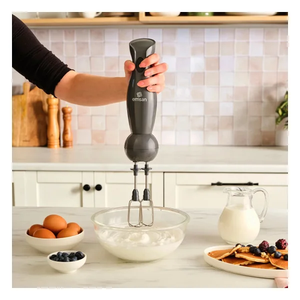 Emsan Profoodmix 1000 W Space Gray Blender Seti - Görsel 4