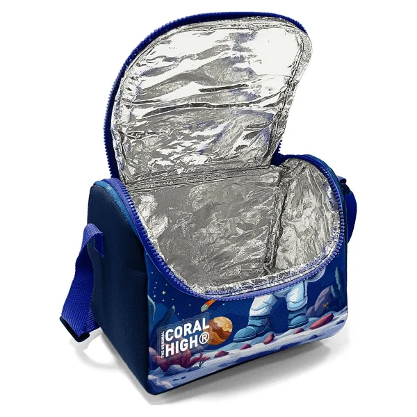 Coral High 37152 Astronot Desenli Termoslu Beslenme Çantası - Görsel 5