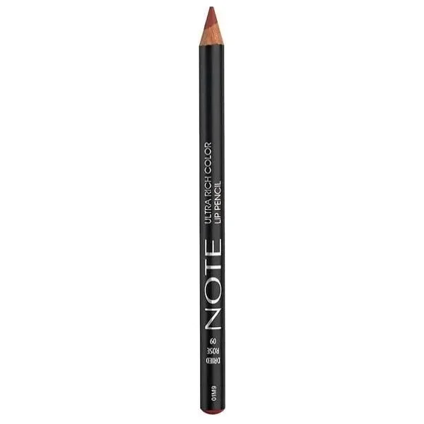 Note Ultra Rich Color Lip Pencil 09 Dried Rose Dudak Kalemi - Görsel 5