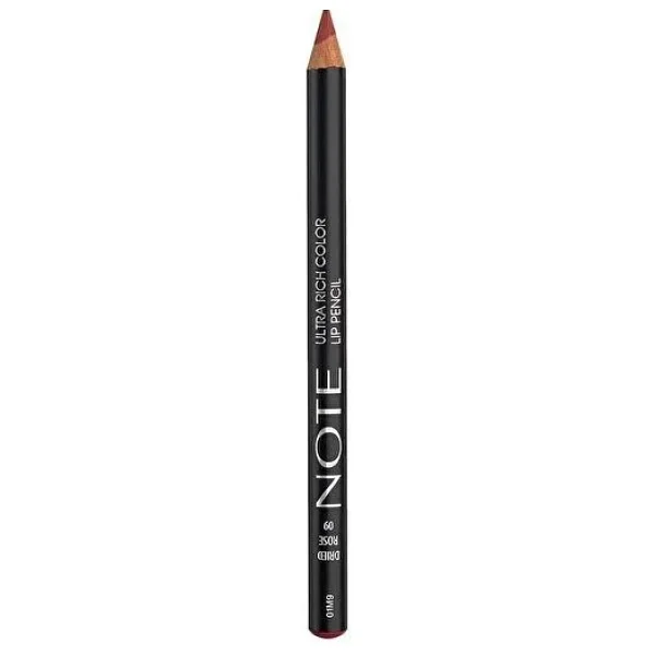 Note Ultra Rich Color Lip Pencil 09 Dried Rose Dudak Kalemi - Görsel 6