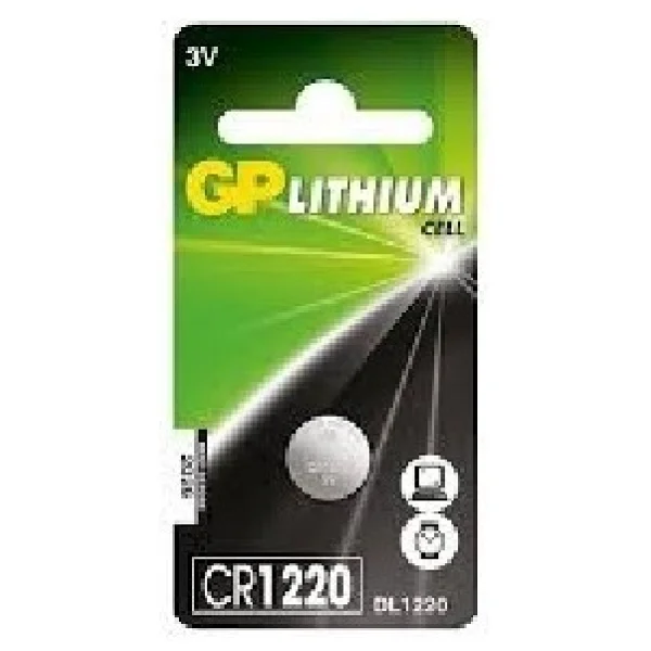 Gp Cr1220 3 V Lityum Düğme Pil - Görsel 3