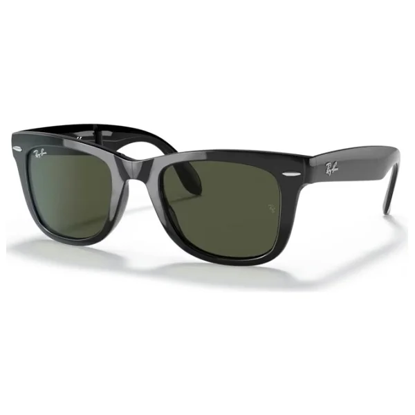 Ray-Ban Wayfarer Folding 4105 601 Black-Green Güneş Gözlüğü - Görsel 2
