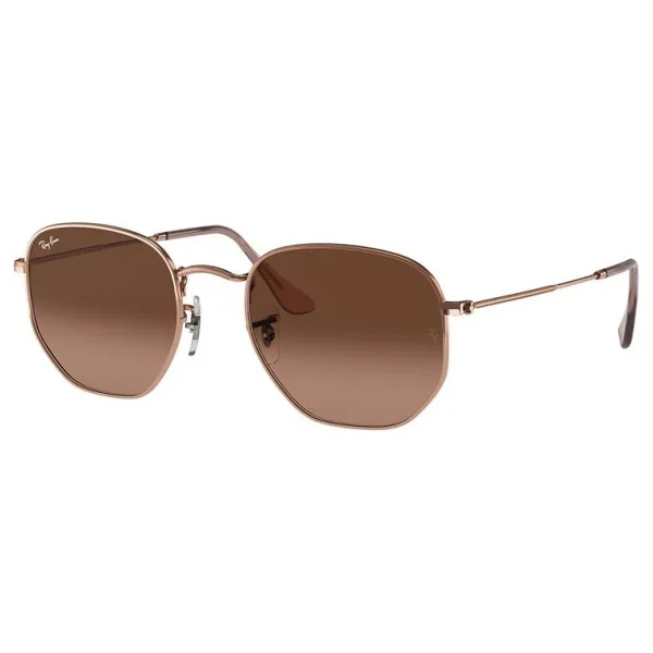 Ray-Ban Hexagonal 3548n 9069a5 Copper-Brown Güneş Gözlüğü - Görsel 2