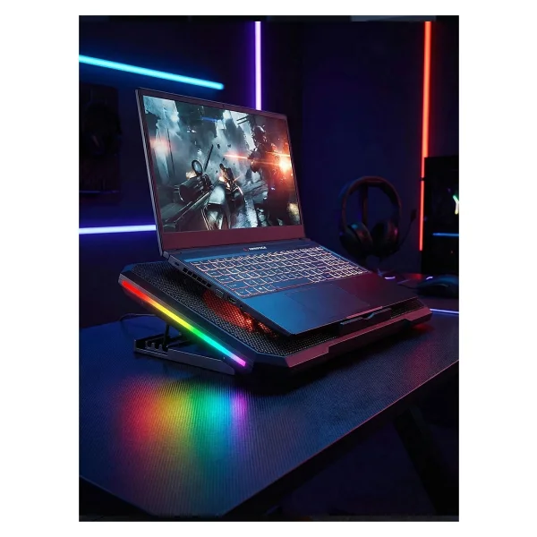 Rampage Ad-Rc12 Gamezone RGB 15"-17" 2 Fanlı Laptop Soğutucu - Görsel 6