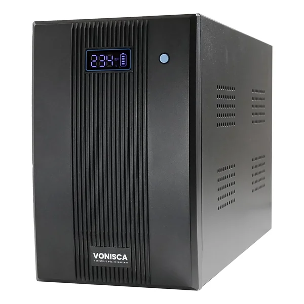 Vonısca Kesintisiz Güç Kaynakları D-1500 1500va Lcd Kesintisiz Güç Kaynağı Line Interactive 2x12v 9ah Ups Bilgisayar Kamera Ofis - Görsel 10