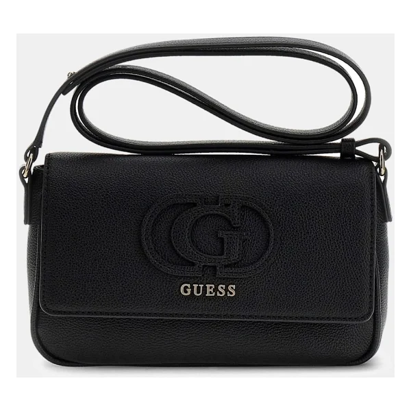 Guess Isola Dönüştürülebilir Kapaklı Çapraz Askılı Kadın Siyah Omuz Çantası Hwbg9905210-Bla - Görsel 6