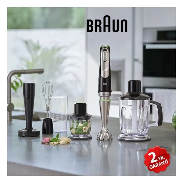 Braun Multiquick 9 Mq9147x 1200 W Blender Seti - Görsel 10