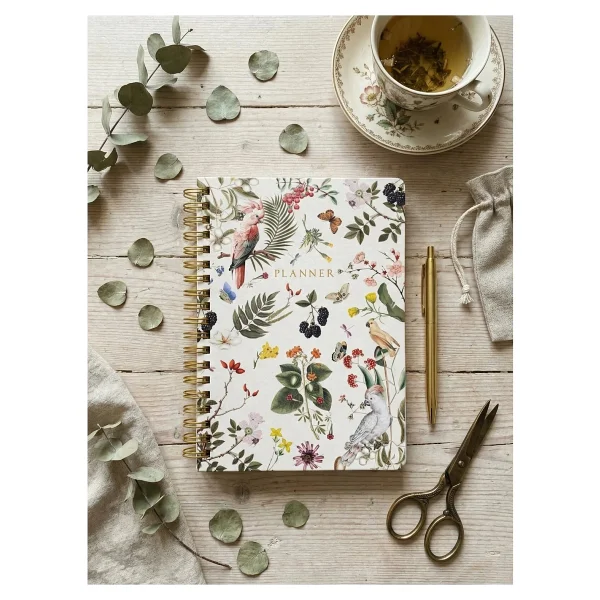 Victoria's Journals A5 Spiralli Süresiz-Motivasyon Sayfalı-Haftalık Planlayıcı Ajanda - Kırmızı - Görsel 10