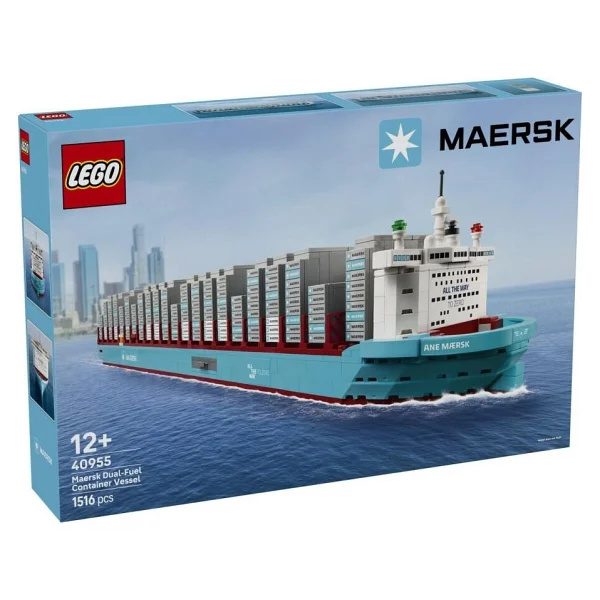 Lego 40955 Iconic Maersk Çift Yakıtlı Konteyner Gemisi - Görsel 4