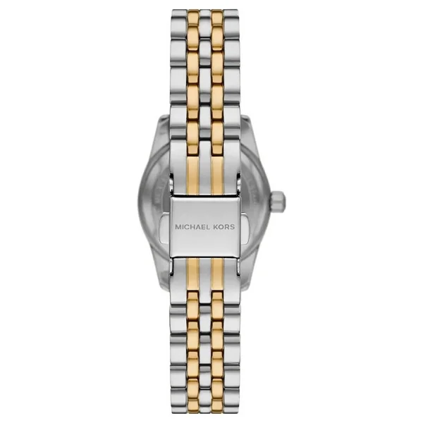 Michael Kors Petite Lexington Pave Mk4740 Gümüş-Altın Kadın Kol Saati - Görsel 6