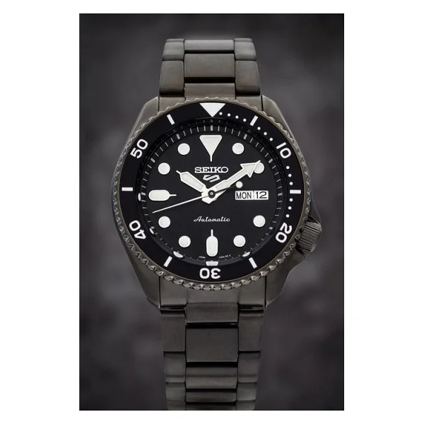 Seiko 5 Sports Skx Srpd65k Çelik Kordon Füme Erkek Kol Saati - Görsel 6