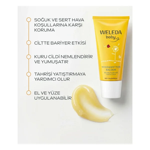 Weleda Baby Calendula Koruyucu Organik Yüz Kremi 30 Ml - Görsel 8