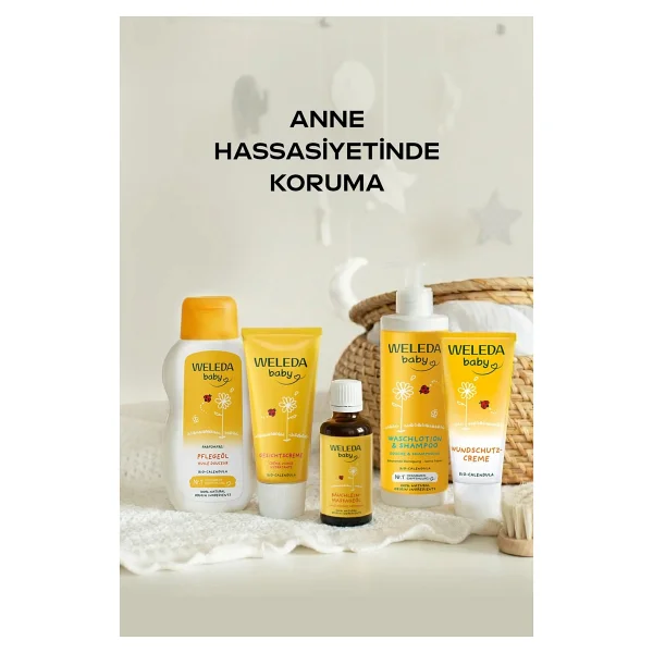 Weleda 200 Ml Saç Ve Vücut Şampuanı Calendula Göz Yakmayan Formül İle Dermatolojik Test Edilmiş - Görsel 7