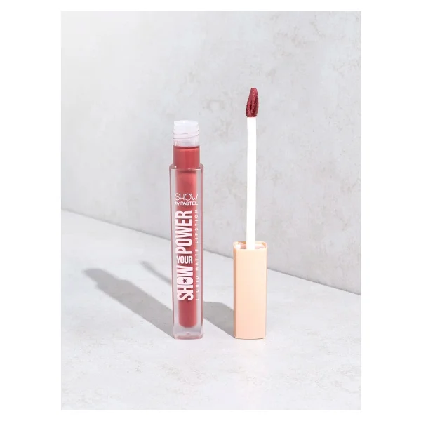 Show By Pastel Show Your Power Matte 601 Likit Ruj - Görsel 5