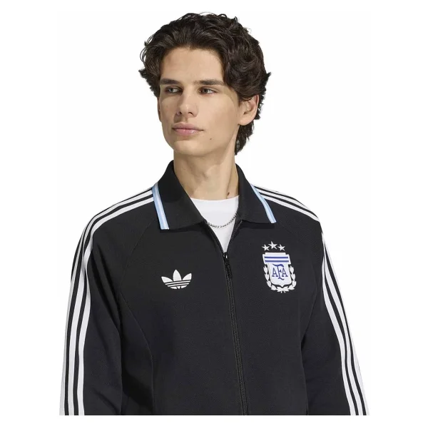 Adidas Erkek Futbol Eşofman Üstü Arjantin A Og Jk Jz6287 - Siyah - Görsel 4