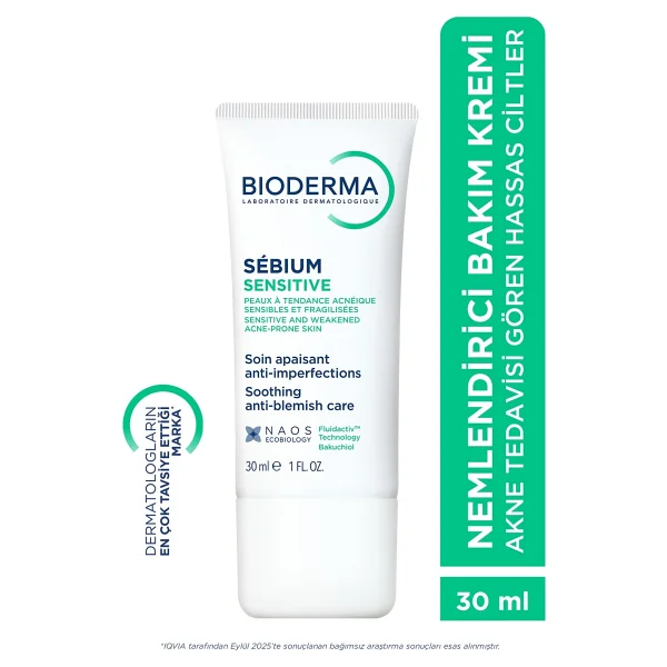 Bioderma Sebium Sensitive 30 Ml Yatıştırıcı Krem - Görsel 2